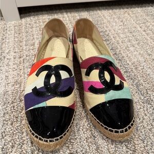Chanel Espadrille Flats